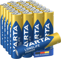 Varta 4903121124 Longlife Power 24 AAA (Clear Value Pack) baterije, 24