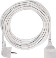 Emos Podaljševalni kabel 10 m / 1 vtičnica / bela / PVC / 1,5 mm2