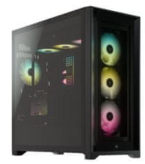 Corsair iCUE 5000X RGB računalniško ohišje, ATX, črno (CC-9011212-WW)