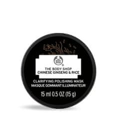 The Body Shop Piling in revitalizacijska maska za obraz Chinese Ginseng & Rice ( Clarify ing Polishing Mask) 15 ml