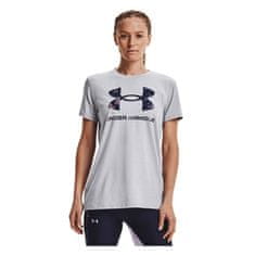 Under Armour Majice obutev za trening siva M Live Sportstyle Graphic