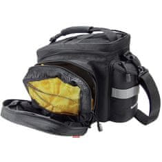 Klickfix Rackpack 2 Plus torba za prtljažnik, črna