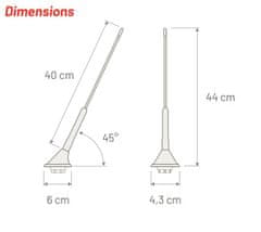 Calearo CAL-7677882 antena 16V AM FM 45°