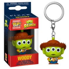 Funko Obesek za ključe Funko Pixar Alien Remix Woody 5cm figurica