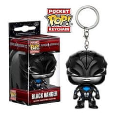 Funko Obesek za ključe Funko Power Rangers Black Ranger 6cm