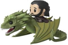 Funko Funko POP! Igra prestolov John Snow in Rhaegal 67 XL