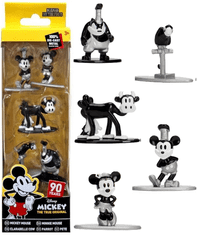 Jada Toys Jada Metalfigs 5x Disney Mickey Mouse 80Y metal