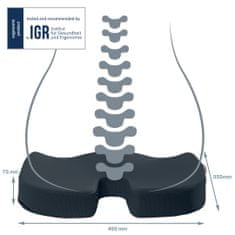 Leitz Ergo Cosy ortopedska blazinana za stol, siva