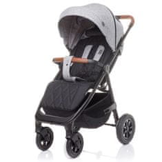 4Baby Otroški voziček Stinger Air - light grey