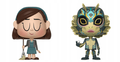 Funko Funko POP! Shape of Water Moški dvoživka + Elsa 2 pakiranja figuric