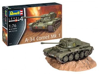  Revell A-34 Comet maketa, tank, 69/1