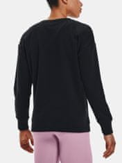 Under Armour Pulover Rival Fleece Oversize Crew-BLK XS