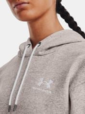 Under Armour Pulover Essential Fleece Hoodie-GRY S