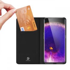 Dux Ducis Skin Pro knjižni usnjeni ovitek za Oppo Find X5, črna