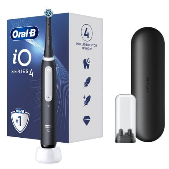 Oral-B zobna krtačka iO Series 4, magnetna, črna