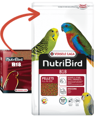 Versele Laga Granule za valovite papige Nutribird B18 3kg