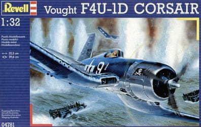  Revell Vought F4U-1A Corsair maketa, letalo, 68/1