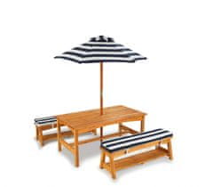 KidKraft Otroška vrtna miza Bench Set 00106