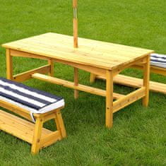 KidKraft Otroška vrtna miza Bench Set 00106