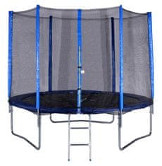 Spartan Trampolin 244 cm + zaščitna mreža + lestev