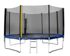 Linder Exclusiv Trampolin XXL 366 cm + zaščitna mreža + lestev + pokrivna ponjava