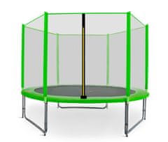 Aga Sport Pro Trampolin 275 cm Light Green + zaščitna mreža