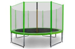 Aga Sport Pro Trampolin 335 cm Light Green + zaščitna mreža