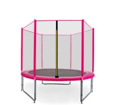 Aga Sport Pro Trampolin 180 cm Pink + zaščitna mreža