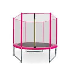 Aga Sport Pro Trampolin 150 cm Pink + zaščitna mreža