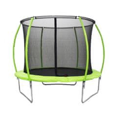 Legoni Trampolin 250 cm Light Green + notranja zaščitna mreža