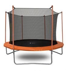 Aga Sport Fit Trampolin 180 cm Oranžna + notranja zaščitna mreža