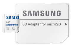 Samsung PRO Endurance micro SDXC spominska kartica, 64 GB + SD adapter