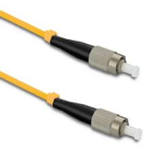 Qoltec qoltec patchcord optično vlakno fc/upc - fc/upc | singlemode | 9/125 | g652d | simplex | 1m