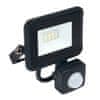 LED reflektor IVO s senzorjem PIR - 10W - IP65 - 850Lm - hladna bela - 6000K