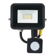 Berge LED reflektor IVO s senzorjem PIR - 10W - IP65 - 850Lm - topla bela - 3000K