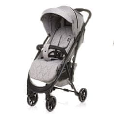 4Baby Otroški voziček Smart - light grey