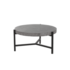 Beliani Kavna mizica siva imitacija betona BONITA