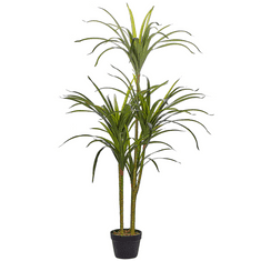 Beliani Umetna rastlina v loncu 147 cm DRACAENA ANITA