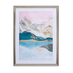 Beliani Uokvirjena slika 60 x 80 cm večbarvna ENEWARI