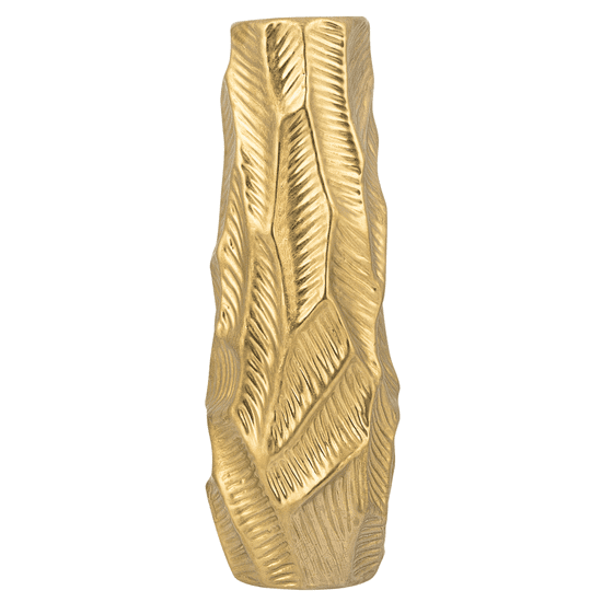 Beliani Dekorativna vaza zlata ZAFAR