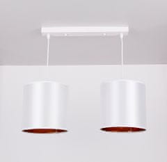 shumee ATLANTA Pendant White 2X40W E27 Belo senčilo