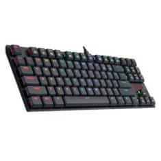 Redragon APS TKL K607 RGB gaming tipkovnica, žična, rdeča stikala