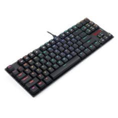 Redragon APS TKL K607 RGB gaming tipkovnica, žična, rdeča stikala