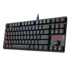 Redragon APS TKL K607 RGB gaming tipkovnica, žična, rdeča stikala