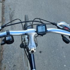 Malatec Vodoodporen LCD kolesarski števec – merilnik hitrosti s 13 funkcijami