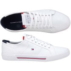 Tommy Hilfiger Čevlji bela 44 EU Core Corporate Canvas Vulc