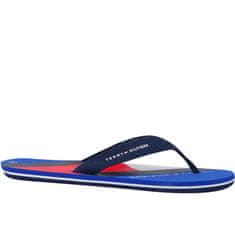 Tommy Hilfiger Japanke mornarsko modra 36 EU Flag Print Flip Flop