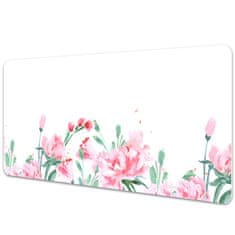 Decormat Podloga za pisalno mizo Pink flowers 100x50 cm 