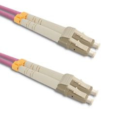 Qoltec qoltec patchcord optično vlakno lc/upc - lc/upc | multimode | 50/125 | om4 | duplex | 5m