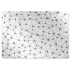Decormat Podloga za stol Lines and dots 100x70 cm 